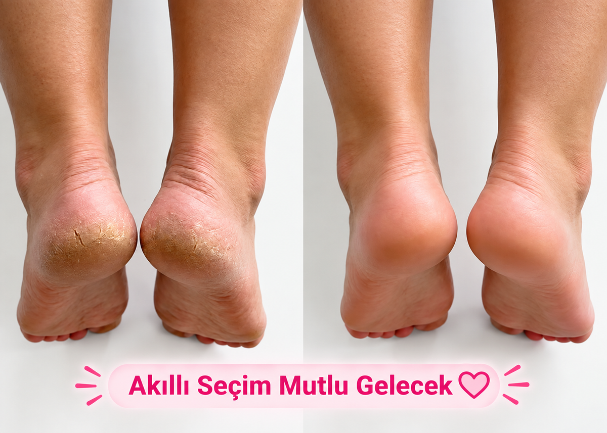 Jel ayak bakım çorabı.
