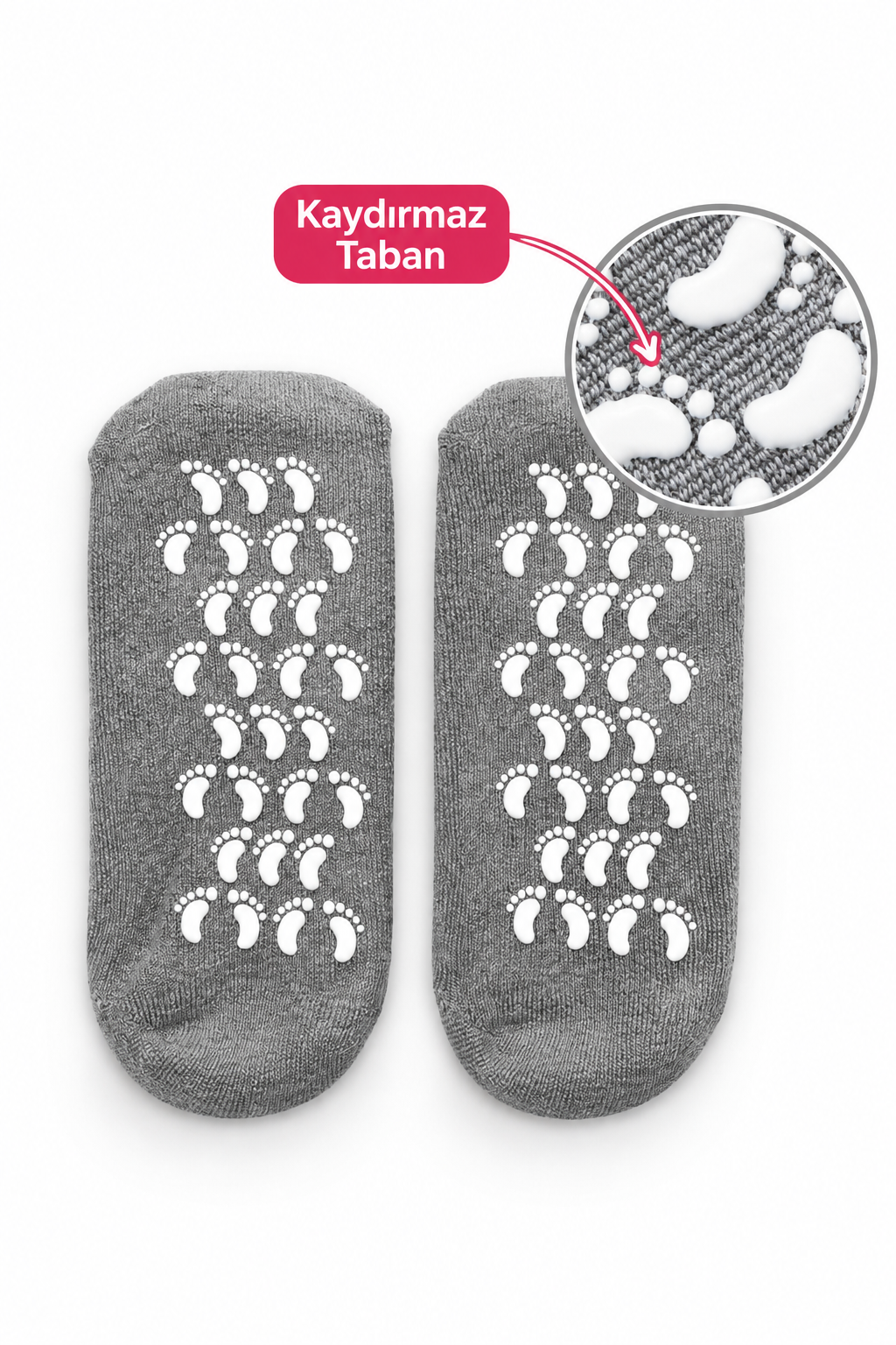 Jel ayak bakım çorabı.