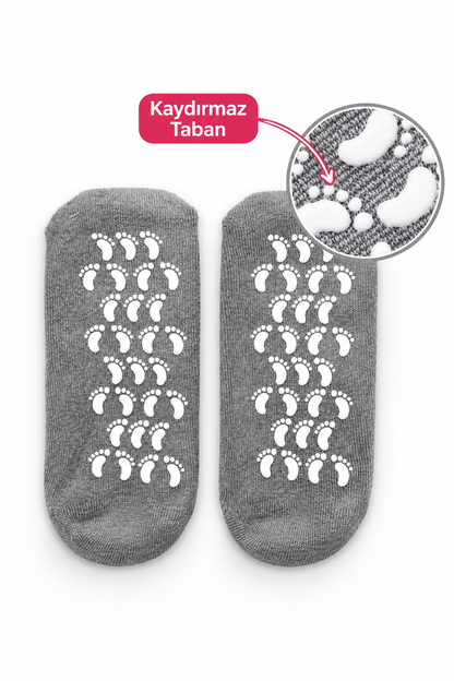 Jel ayak bakım çorabı.